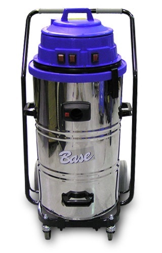 Průmyslový vysavač SOTECO BASE 440 P třímotorový nerez (3300 W) / Vyklápěcí nádrž objem 73 l / Podtlak 220 mbar / Průtok vzduchu 510 m³ / h